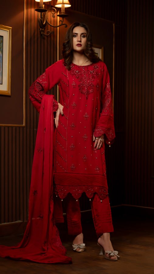 Noor Jahaan By Sufiya Kashif Festive Embroidered Chiffon Collection (GPKS 04-M)