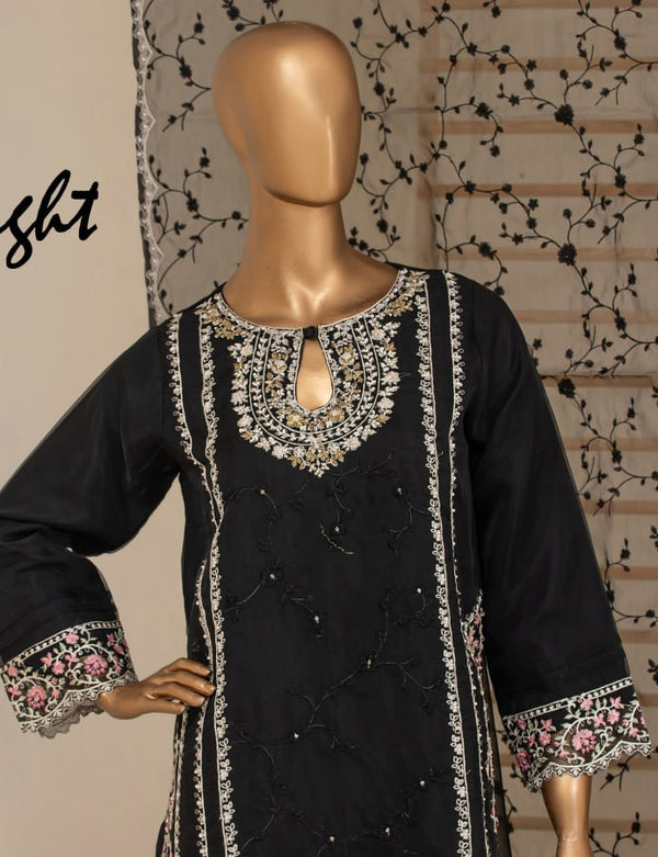 Bad E Saba By Sufiya Kashif Vol-04 Embroidered Organza Collection (GPKS 01-S/M) - alternate view