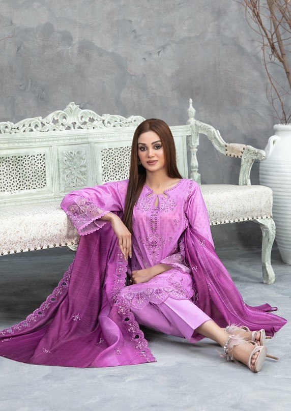 Hyza By Tawakkal Vol-02 Stitched Printed Embroidered Lawn Collection (GPKS D-2481-S)