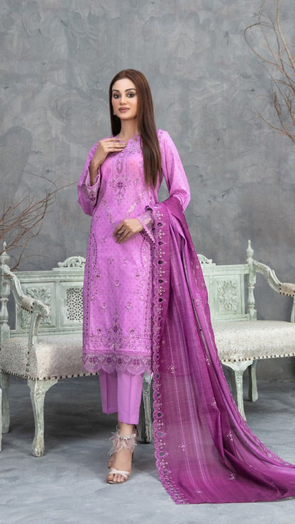 Hyza By Tawakkal Vol-02 Stitched Printed Embroidered Lawn Collection (GPKS D-2481-S)