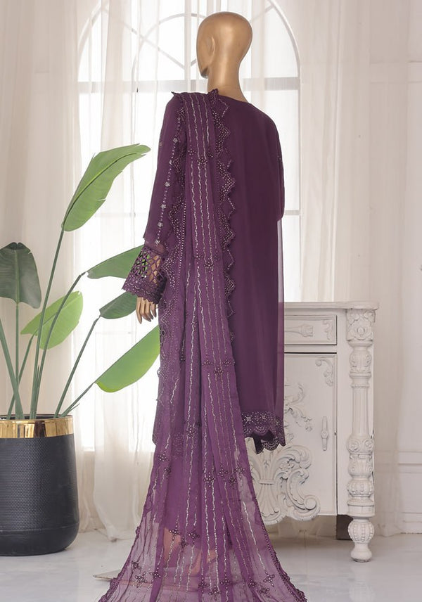 Bin Saeed Luxury Chikankari Embroidered Chiffon Collection (GPKS 02-M) - alternate view
