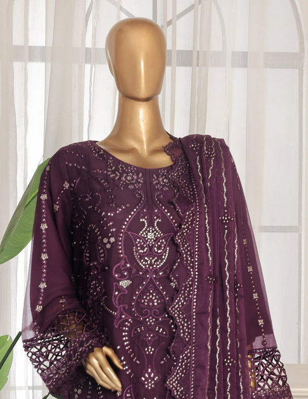 Bin Saeed Luxury Chikankari Embroidered Chiffon Collection (GPKS 02-M)