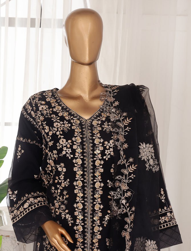 Bin Saeed Luxury Chikankari Embroidered Chiffon Collection (GPKS 03-M)