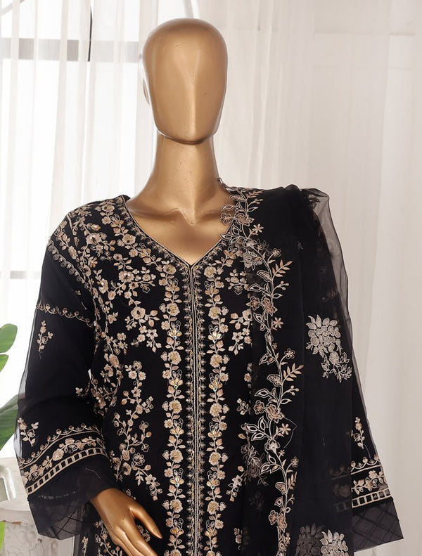 Bin Saeed Luxury Chikankari Embroidered Chiffon Collection (GPKS 03-M)
