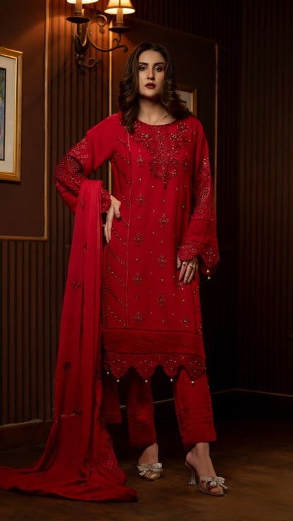 Noor Jahaan By Sufiya Kashif Festive Embroidered Chiffon Collection (GPKS 04-M)
