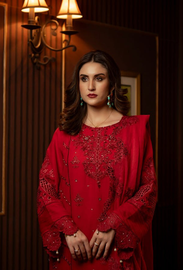 Noor Jahaan By Sufiya Kashif Festive Embroidered Chiffon Collection (GPKS 04-M) - alternate view