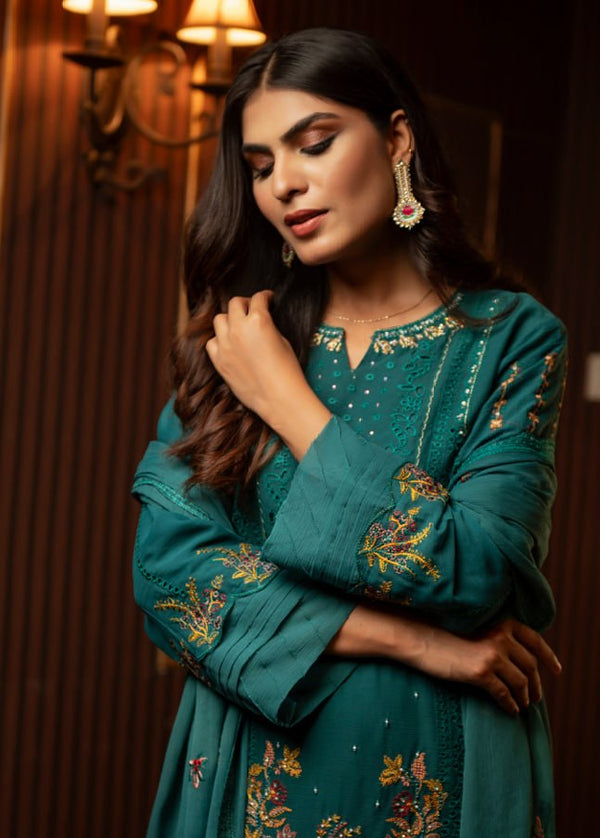 Noor Jahaan By Sufiya Kashif Festive Embroidered Chiffon Collection (GPKS 05-S/M/L)