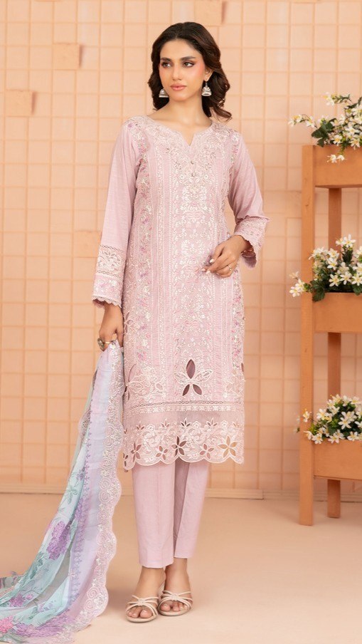 Sora By Tawakkal Embroidered Stitched Fancy Collection (GPK D-2042-S) - alternate view