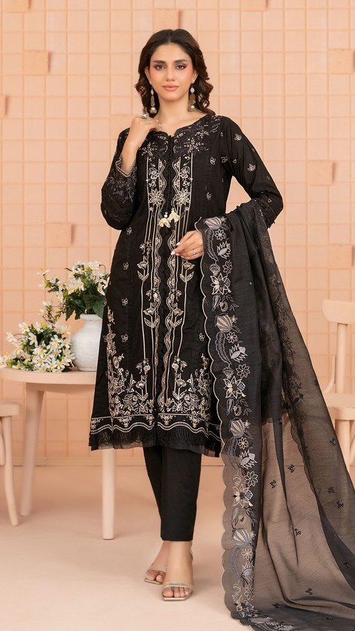 Sora By Tawakkal Embroidered Stitched Fancy Collection (GPK D-2044-S) - alternate view