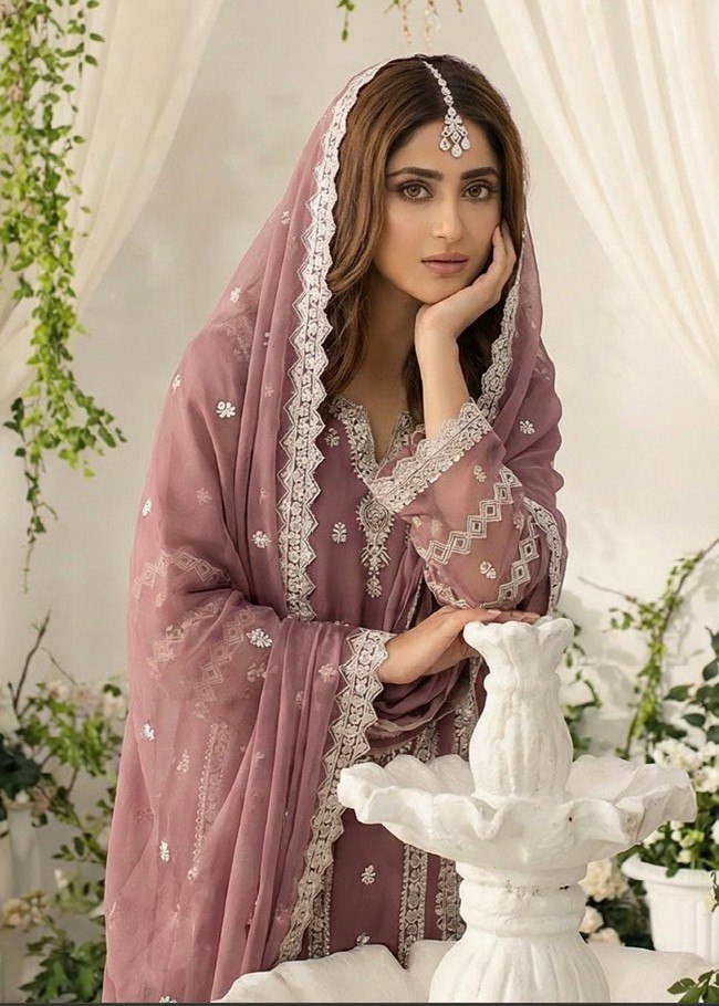 Noor Jahan By Noorma kaamal Luxury Embroidered Chiffon Collection (GPKS- A2-L)