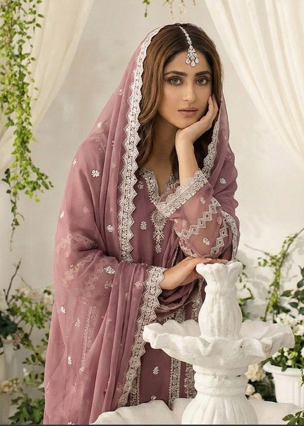 Noor Jahan By Noorma kaamal Luxury Embroidered Chiffon Collection (GPKS- A2-L)