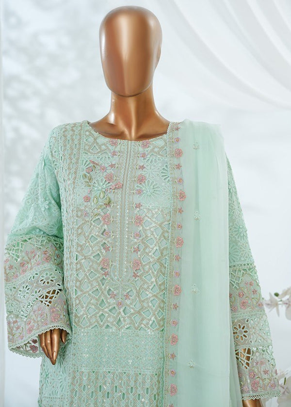 Bin Saeed Luxury Vol-1 Embroidered Chiffon Collection (GPKS- A1-S/M)