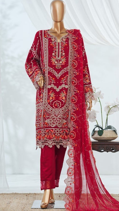 Bin Saeed Luxury Vol-1 Embroidered Chiffon Collection (GPKS- A3-S/M)