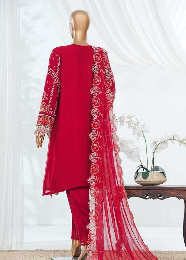 Bin Saeed Luxury Vol-1 Embroidered Chiffon Collection (GPKS- A3-S/M) - alternate view