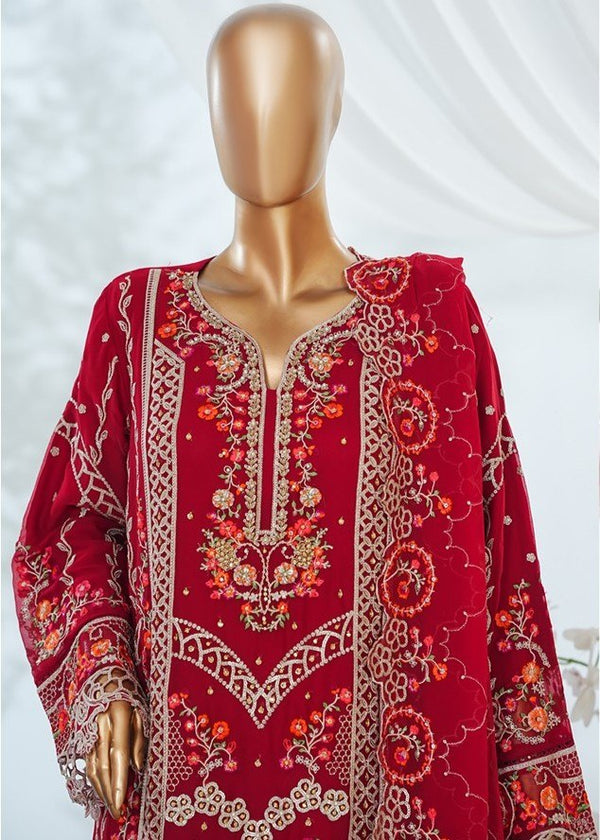 Bin Saeed Luxury Vol-1 Embroidered Chiffon Collection (GPKS- A3-S/M)