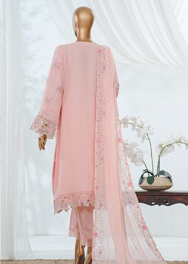 Bin Saeed Luxury Vol-1 Embroidered Chiffon Collection (GPKS- A4-S/M) - alternate view