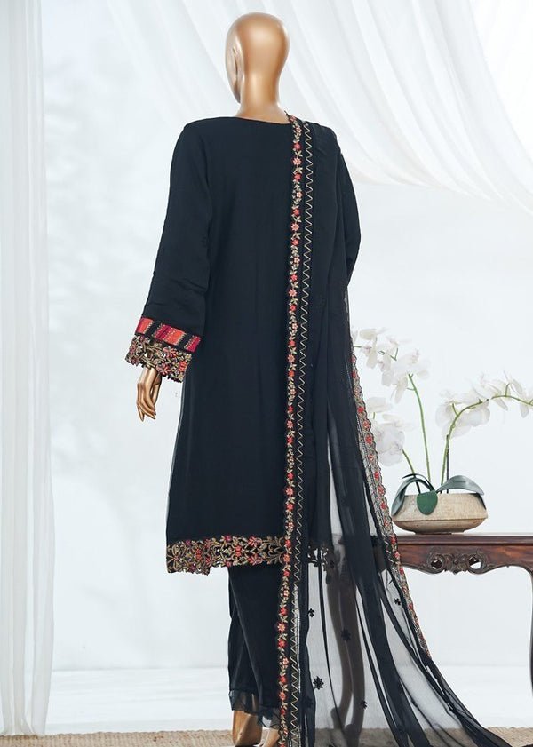Bin Saeed Luxury Vol-1 Embroidered Chiffon Collection (GPKS- A6-S/M) - alternate view