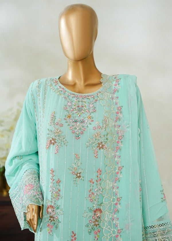 Bin Saeed Luxury Vol-4 Embroidered Chiffon Collection (GPKS- A1-S)