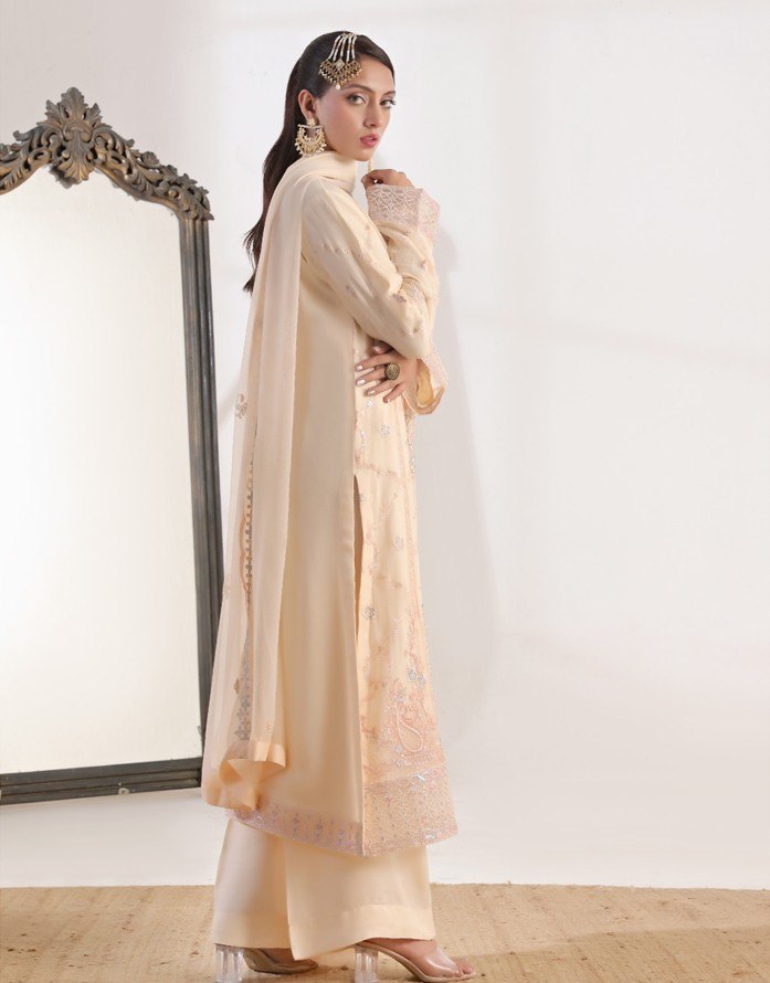 Amalya By Al Umer Stitched Luxury Embroidered Collection (GPKS-01-M)