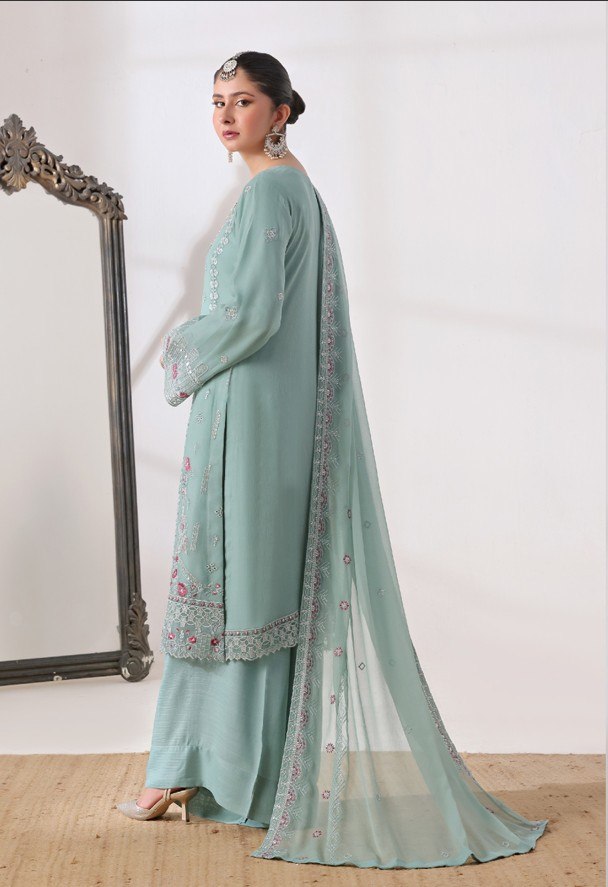 Amalya By Al Umer Stitched Luxury Embroidered Collection (GPKS-02-S)