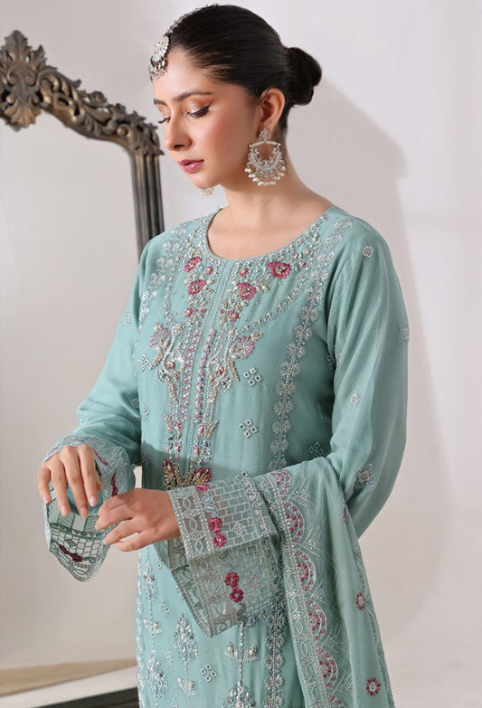 Amalya By Al Umer Stitched Luxury Embroidered Collection (GPKS-02-S)