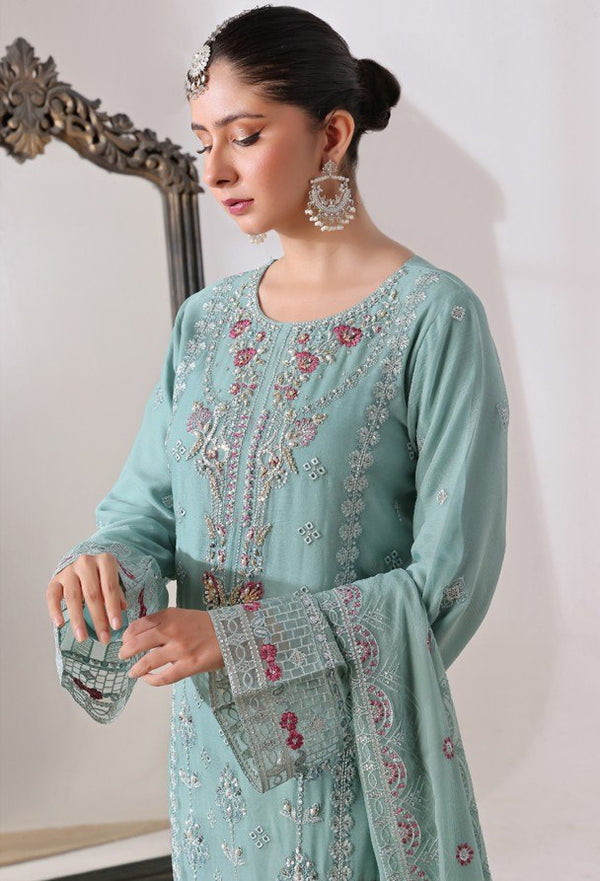 Amalya By Al Umer Stitched Luxury Embroidered Collection (GPKS-02-S)